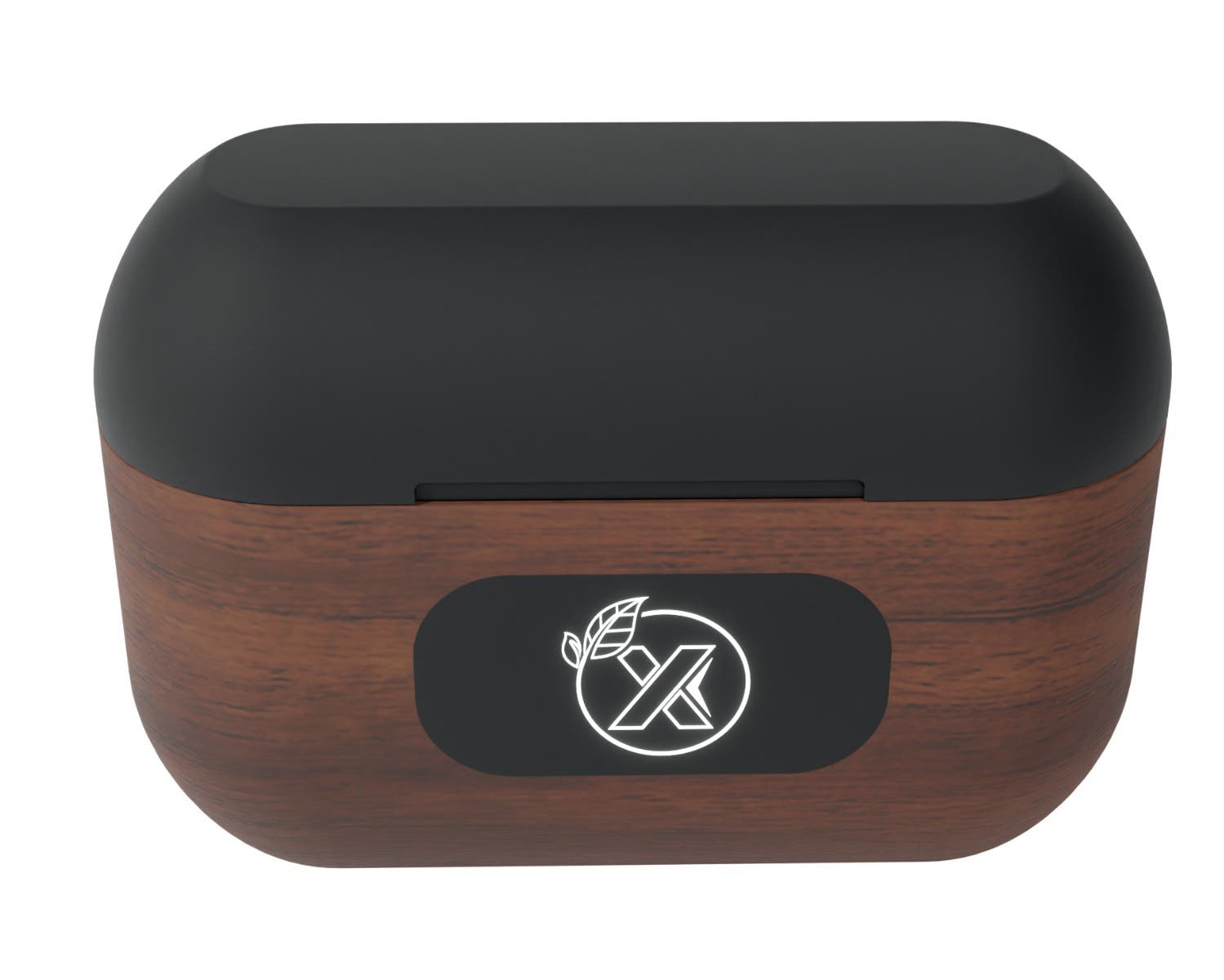 SCX Design® Walnut Wood Wireless Earbuds & Charging Case