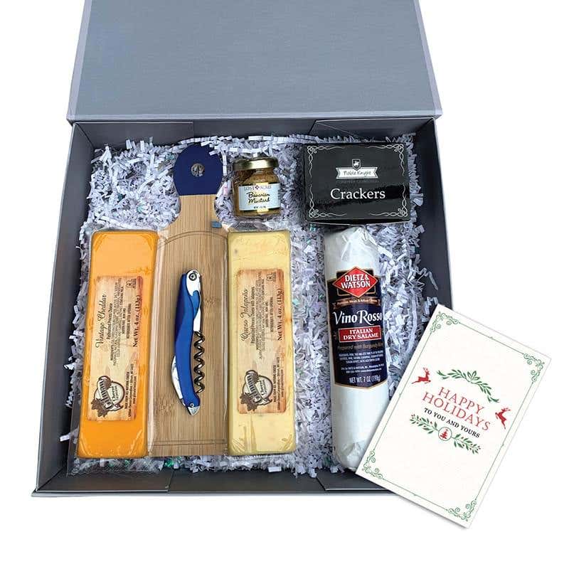 Gourmet Treats with Waiter's Knife Gift Set