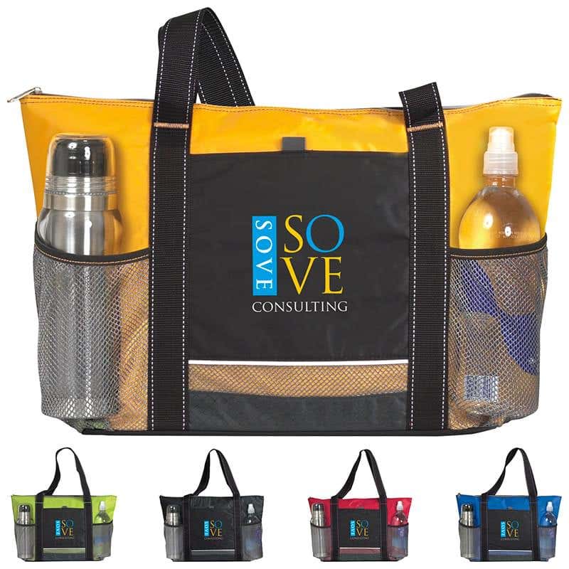 Atchison® Bright Cooler Tote Bag - 13 1/2" x 15" x 6"