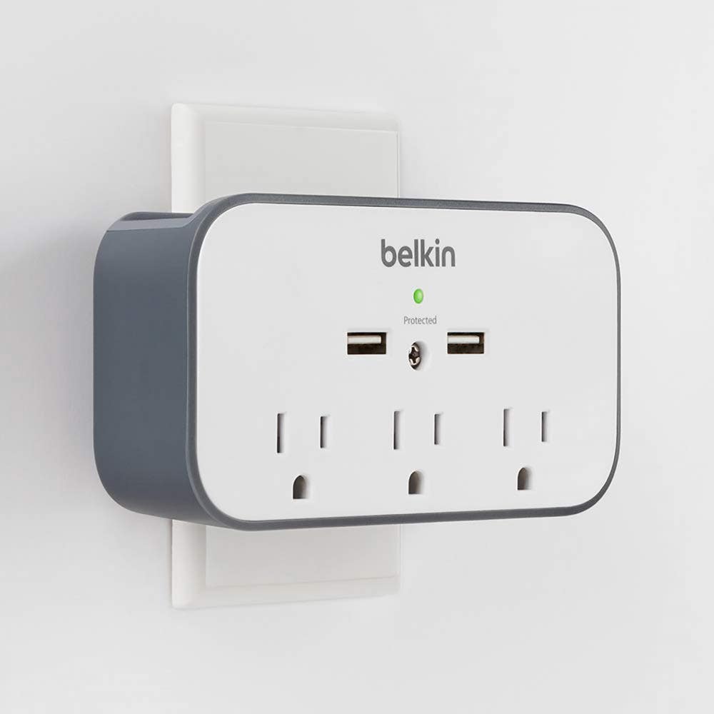 Belkin Surge Plus USB Wall Mount with Cradle