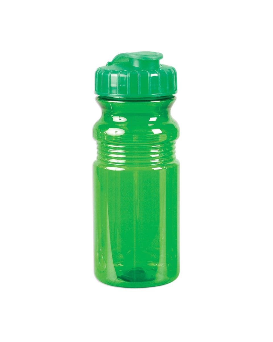 Prime Line 20oz Translucent Sport Bottle With Snap Cap