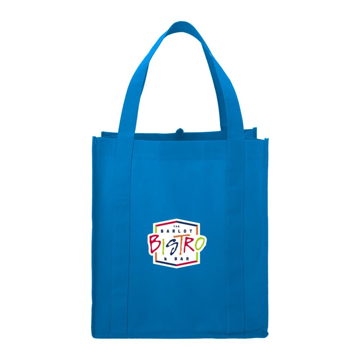 Non-Woven Grocery Tote - 13" x 12" x 8"