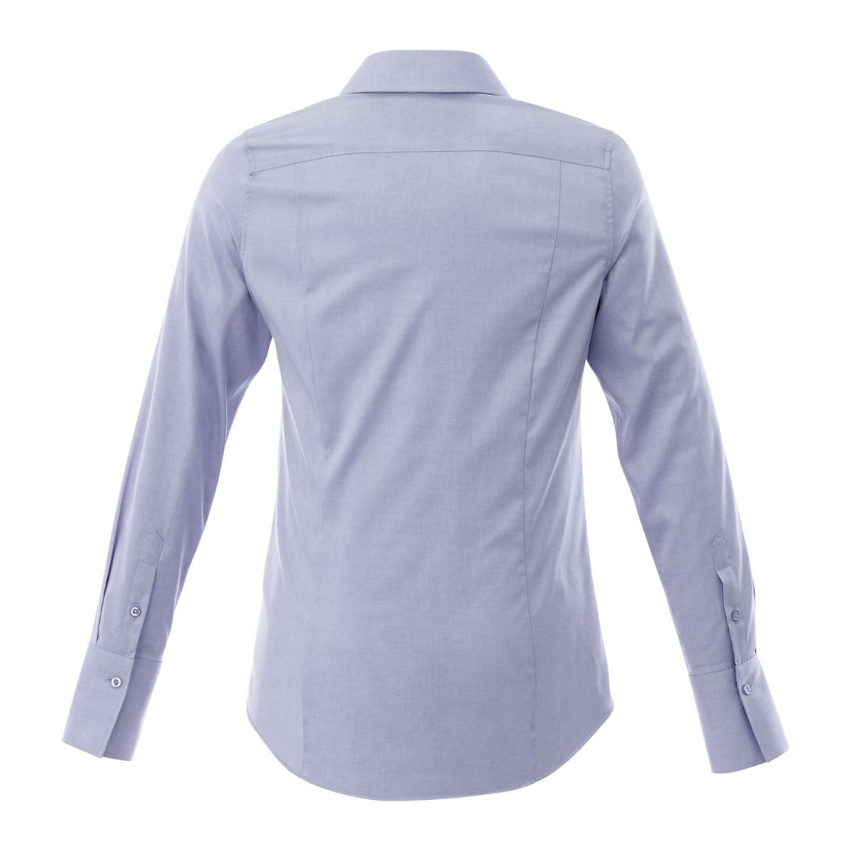 Ladies 100% Cotton Long Sleeve Button Down